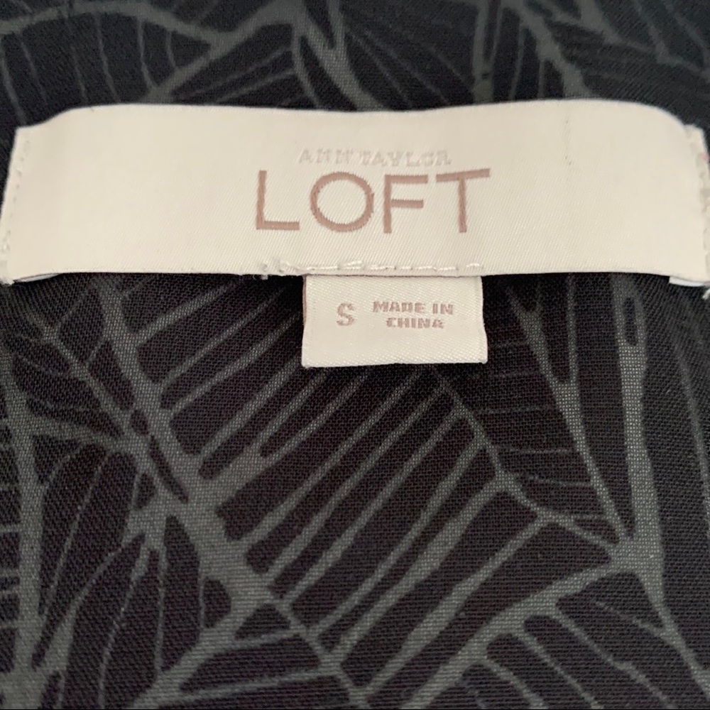 LOFT Leaf Print Layered Tank - Picture 2 of 15